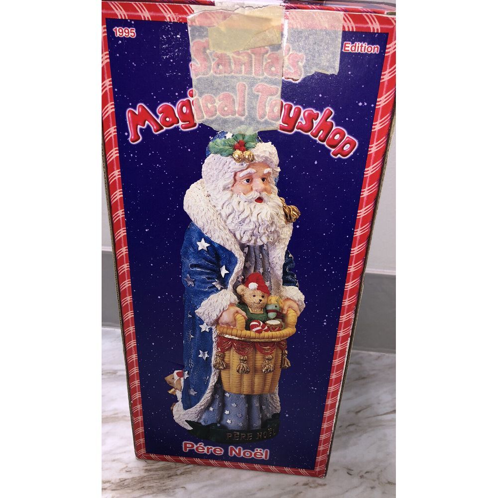 Pere Noel Santa 1995‎ by Santa's Magical Toyshop Christmas Figurine 12" - Picture 8 of 9